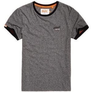 Superdry Orange Label Cali Ringer T-paita Harmaa