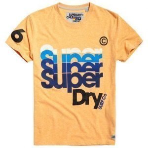 Superdry Pacific T-paita Oranssi