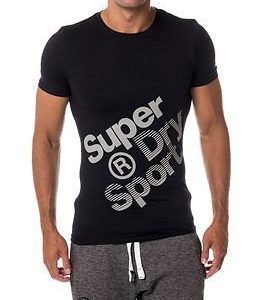 Superdry Sport Gym Base Sprint Runner Tee Black