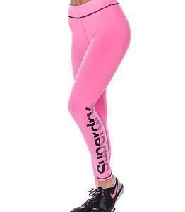 Superdry Sport Gym Running-Legging Fluro Pink