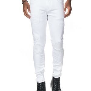 Things To Appreciate TTA Biker Jeans White