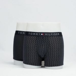 Tommy Hilfiger 2-pack Icon Trunk 003 Navy/Dots