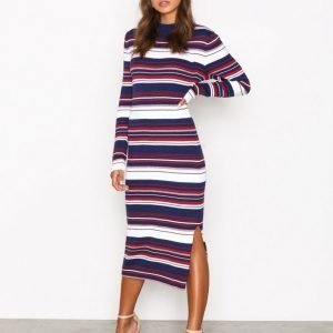 Tommy Jeans Thdw Stripe Dress L / S Kotelomekko Blue