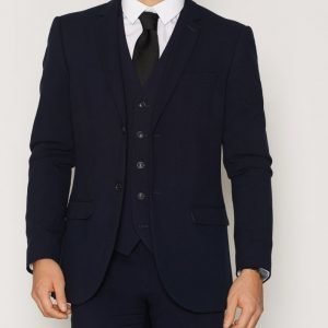 Topman Tempo Skinny Jacket Bleiseri Navy