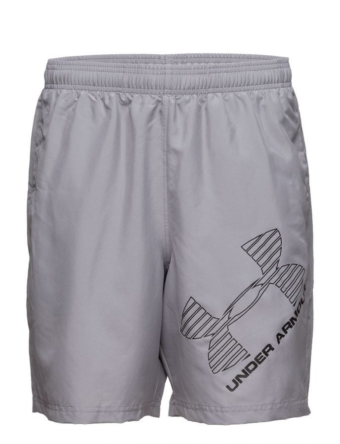 ua 8 woven graphic short