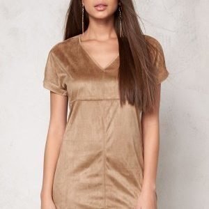 VILA Sue s/s Tunic Dusty Camel