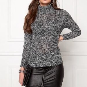 Vero Moda Camille LS Funnelneck Black