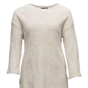 Violeta by Mango Cotton-Blend Knit Sweatshirt neulepusero