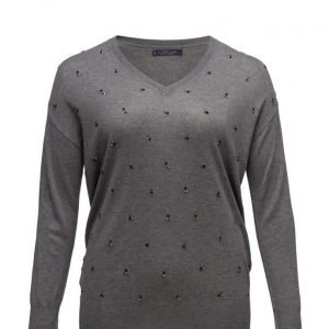 Violeta by Mango Cotton Wool-Blend Sweater neulepusero