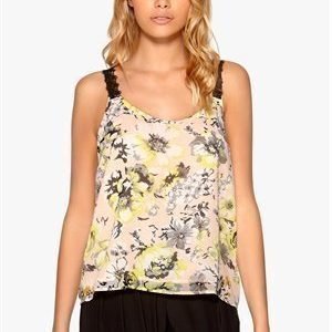 WYLDR Cassie top Yellow Floral