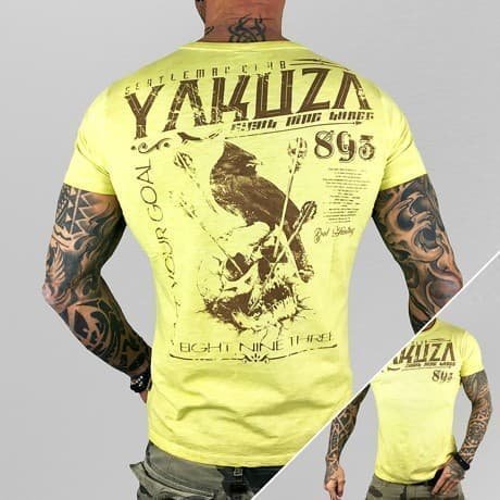 Yakuza T-paita Keltainen