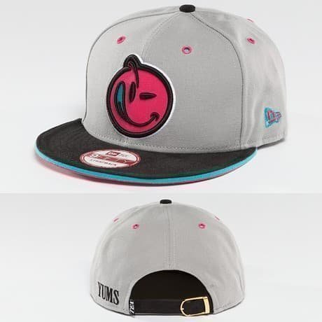 Yums Snapback Lippis Harmaa