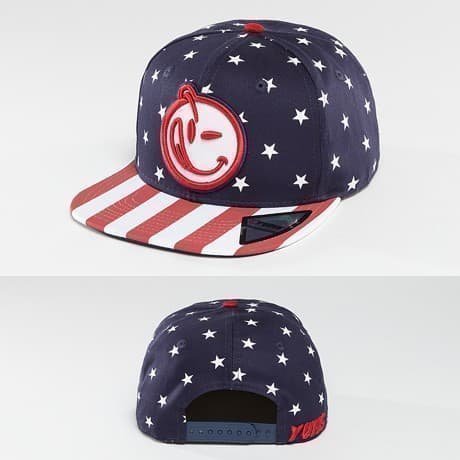 Yums Snapback Lippis Sininen